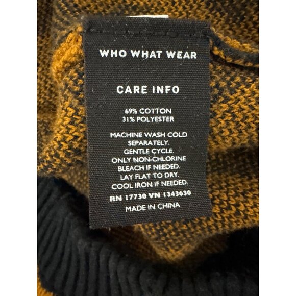 Who What Wear S Leopard Print Wild Animal Pretty Classic Pattern Sweater - Picture 10 of 10